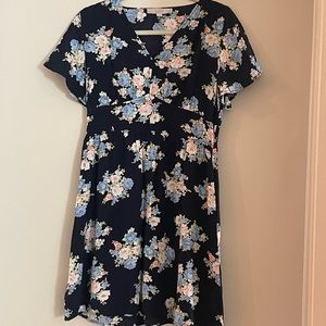 Loft floral dress - size 6P